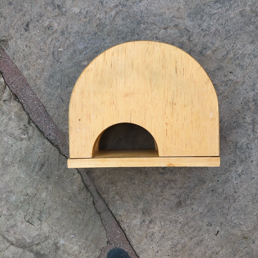 Vintage Wooden Napkin Holder